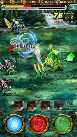 画像ギャラリー No.020のサムネイル画像 / スマホで手軽にハンティングできる「モンスターギア」プレイレポート。アクション性が高いRPG風バトルと，最大4人による協力プレイが特徴