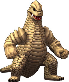 画像ギャラリー No.005のサムネイル画像 / 「モンスターギア バースト」がウルトラマンとコラボ。ゴモラなどが襲来