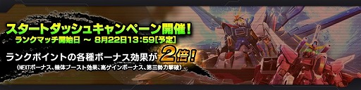 画像ギャラリー No.001のサムネイル画像 / 「ガンダムバトオペNEXT」,ランクマッチSeason15が開始。スタートダッシュキャンペーンも