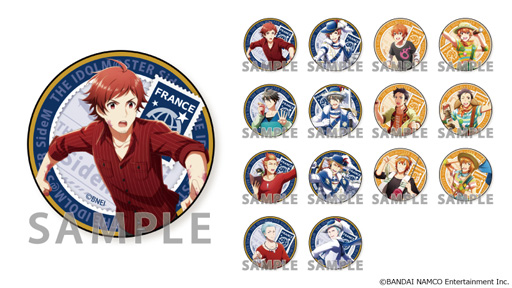 画像ギャラリー No.002のサムネイル画像 / 「アイドルマスター SideM」，4thライブにて会場発売した「トレーディング缶バッジ」などの一般発売が決定