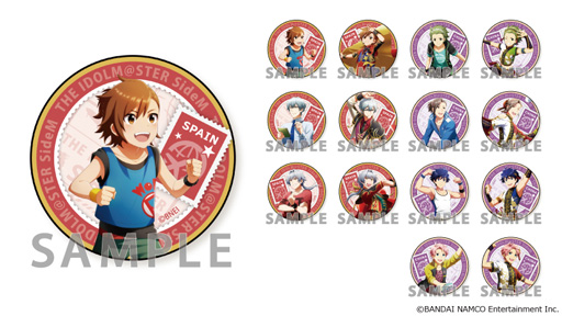 画像ギャラリー No.003のサムネイル画像 / 「アイドルマスター SideM」，4thライブにて会場発売した「トレーディング缶バッジ」などの一般発売が決定