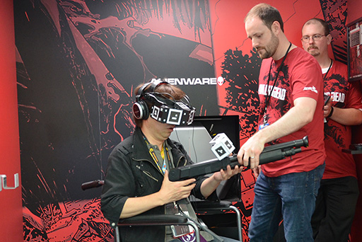 画像ギャラリー No.020のサムネイル画像 / ［E3 2015］新型HMD「StarVR」を西川善司が体験。「5K解像度で視界角210度」はVR体験をどう変える？