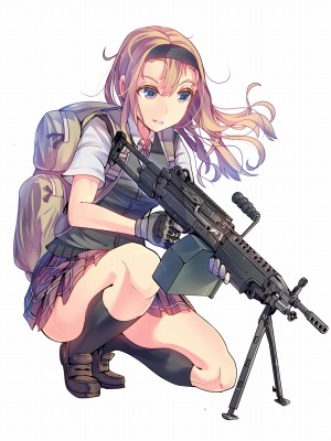画像ギャラリー No.005のサムネイル画像 / 「シューティングガール」7月にサービスを開始。ヒロイン達の持つ銃器や戦闘システムが明らかに