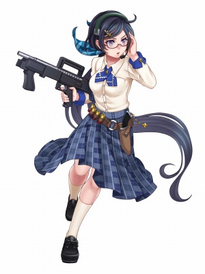 画像ギャラリー No.006のサムネイル画像 / 「シューティングガール」7月にサービスを開始。ヒロイン達の持つ銃器や戦闘システムが明らかに
