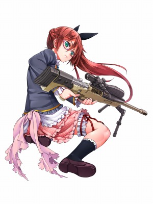 画像ギャラリー No.007のサムネイル画像 / 「シューティングガール」7月にサービスを開始。ヒロイン達の持つ銃器や戦闘システムが明らかに