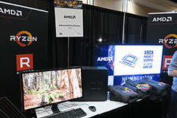 画像ギャラリー No.002のサムネイル画像 / ［CES 2017］CES開幕前の先行展示イベントに，AMDの「Ryzen」＋「Vega」搭載PCによるゲームデモが登場。Windows Holographic対応HMDも
