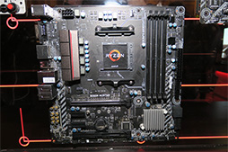 画像ギャラリー No.006のサムネイル画像 / ［CES 2017］次世代CPU「Ryzen」対応の新チップセット搭載マザーボードも準備よし？ AMDブースで発見した17製品を写真でチェック