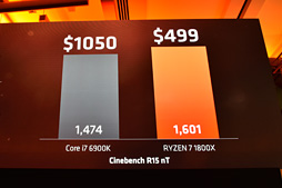 画像ギャラリー No.009のサムネイル画像 / 西川善司の3DGE：AMDの新世代CPU「Ryzen 7」は北米時間3月2日発売決定。8コア16スレッドの最上位モデル「Ryzen 7 1800X」は499ドルに