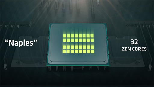 画像ギャラリー No.005のサムネイル画像 / AMDのサーバー向け次世代CPU「Naples」は2017年第2四半期に出荷。32コア64スレッド対応でメモリコントローラは8ch,PCIe Gen.3レーン数128