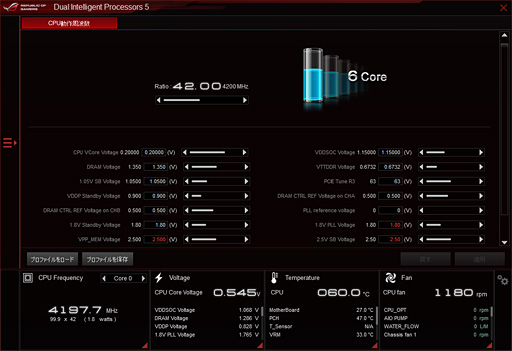 画像ギャラリー No.007のサムネイル画像 / 6コア12スレッド対応CPU「Ryzen 5 1600X」のオーバークロックテスト。全コア4.2GHz動作にゲーマーは何を期待できるか