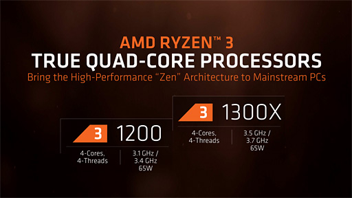 画像ギャラリー No.028のサムネイル画像 / 「Ryzen 3 1300X」「Ryzen 3 1200」レビュー。1万円台で買える4コア4スレッド対応CPU，その実力は