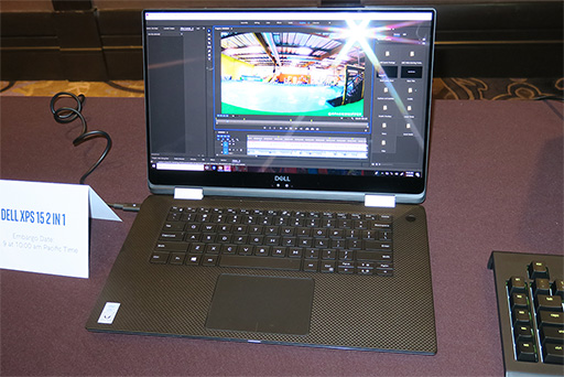 画像ギャラリー No.009のサムネイル画像 / Ryzen MobileやKaby Lake-G搭載ノートPCが目を惹く。CES 2018で見かけた注目のPC新製品をまとめてレポート