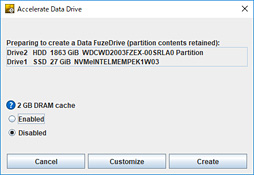 画像ギャラリー No.025のサムネイル画像 / 「FuzeDrive for Ryzen」ミニレビュー。19.99ドルで買えるHDD高速化機能は,ゲームPCのデータ読み出しをどこまで高速化できるのか