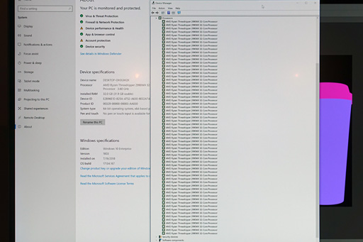 画像ギャラリー No.006のサムネイル画像 / AMD，第2世代Ryzen Threadripperのラインナップと価格を発表し，実動デモも披露
