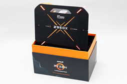 画像ギャラリー No.005のサムネイル画像 / 「Ryzen Threadripper 2950X」到着。第2世代の16コア32スレッド対応CPUは今回も特殊な製品ボックス入りだ
