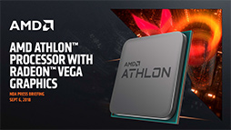 画像ギャラリー No.002のサムネイル画像 / AMD，Athlonを冠したZenベースのAPU「Athlon 200GE」発表。ビジネス向けの第2世代「Ryzen PRO」と「Athlon PRO」も