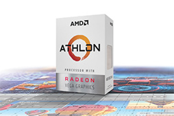 画像ギャラリー No.002のサムネイル画像 / AMD，VegaベースGPU内蔵のAPU「Athlon 240GE」「Athlon 220GE」を1月19日に販売開始