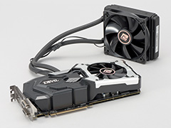 HW短評：Tul「AXR9 390X 8GBD5-ADHE」（1）R9 390Xカードに搭載された簡易液冷＋空冷ハイブリッドクーラーが持つ実力を見る