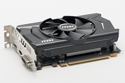 画像ギャラリー No.002のサムネイル画像 / HW短評：MSI「R7 360 2GD5 OC」（1）カードの外観とクーラーの冷却能力，静音性を確認