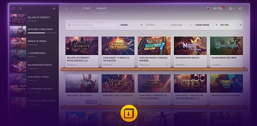 画像ギャラリー No.003のサムネイル画像 / GOG.comのクライアントアプリ「GOG Galaxy」がオープンβフェイズへ移行。一部タイトルはSteam版とのクロスプレイも可能に