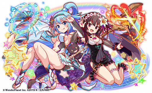 画像ギャラリー No.012のサムネイル画像 / 「クラッシュフィーバー」,“戦闘員、派遣します!”と“この素晴らしい世界に祝福を!”とのダブルコラボイベント実施