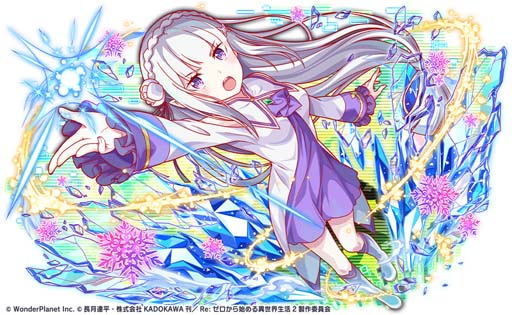 画像ギャラリー No.005のサムネイル画像 / 「クラッシュフィーバー」×TVアニメ「Re:ゼロから始める異世界生活」コラボ第3弾を9月16日から開催