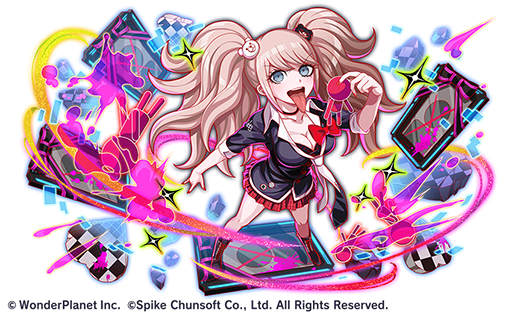画像ギャラリー No.004のサムネイル画像 / 「クラッシュフィーバー」,「ダンガンロンパ」とのコラボを開催決定。苗木 誠,霧切響子はボイス付きで登場