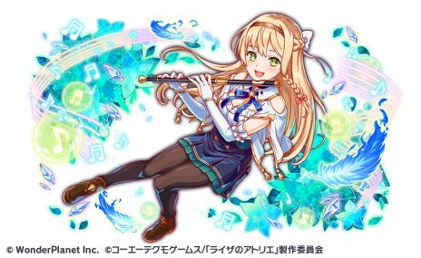 画像ギャラリー No.004のサムネイル画像 / 「クラッシュフィーバー」,アニメ「ライザのアトリエ」とのコラボイベントを11月24日から開催。ライザやリラがユニットとして登場