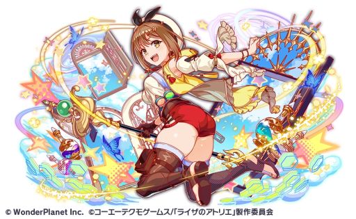 画像ギャラリー No.006のサムネイル画像 / 「クラッシュフィーバー」,アニメ「ライザのアトリエ」とのコラボイベントを11月24日から開催。ライザやリラがユニットとして登場