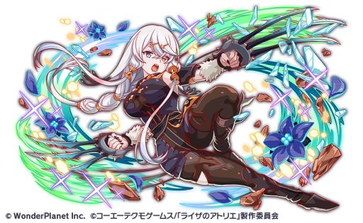 画像ギャラリー No.007のサムネイル画像 / 「クラッシュフィーバー」,アニメ「ライザのアトリエ」とのコラボイベントを11月24日から開催。ライザやリラがユニットとして登場