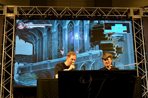 画像ギャラリー No.002のサムネイル画像 / 五十嵐孝司氏が発売間近の「Bloodstained: Ritual of the Night」のデモプレイを披露。2頭のボスドラゴンとの戦いの行方は?