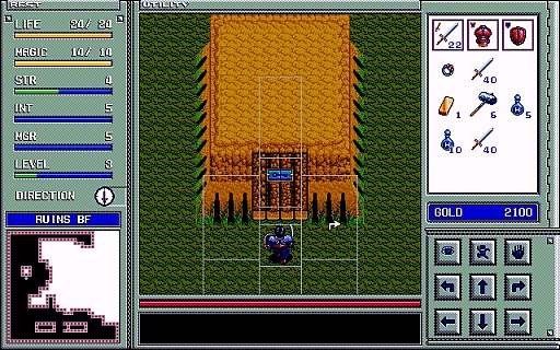画像ギャラリー No.008のサムネイル画像 / 東京レトロゲームショウ2015:第13回「ブランディッシュ」で,地下からの脱出を目指してみる