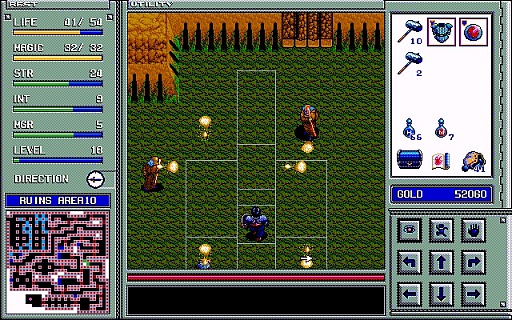 画像ギャラリー No.009のサムネイル画像 / 東京レトロゲームショウ2015:第13回「ブランディッシュ」で,地下からの脱出を目指してみる