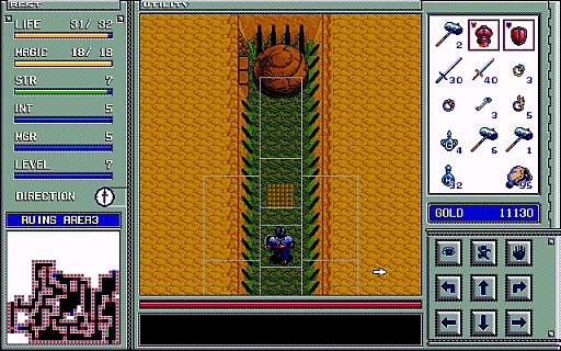 画像ギャラリー No.010のサムネイル画像 / 東京レトロゲームショウ2015:第13回「ブランディッシュ」で,地下からの脱出を目指してみる