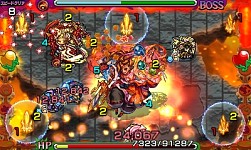 画像ギャラリー No.019のサムネイル画像 / 3DS版「モンスターストライク」オリジナル超絶級モンスター「カグツチ」が登場。すれちがい通信で助っ人モンスターを入手可能