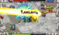 画像ギャラリー No.009のサムネイル画像 / 3DS版「モンスターストライク」で発生するアニメーションカットインやフィールドマップのスクリーンショットが公開に