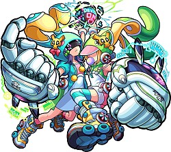 画像ギャラリー No.004のサムネイル画像 / アニメ版「モンスターストライク」の「デッドラビッツLtd.」がアプリに登場