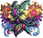 画像ギャラリー No.004のサムネイル画像 / 3DS版「モンスターストライク」，蝶をモチーフにした強敵「ヴォルデ」のビジュアルを公開。サブクエストの内容も一部紹介
