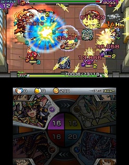 画像ギャラリー No.035のサムネイル画像 / 3DS版「モンスターストライク」,序盤のインプレッションを紹介。横長画面でよりスピーディな展開に