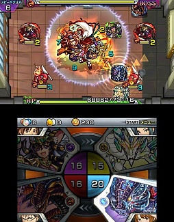 画像ギャラリー No.036のサムネイル画像 / 3DS版「モンスターストライク」,序盤のインプレッションを紹介。横長画面でよりスピーディな展開に