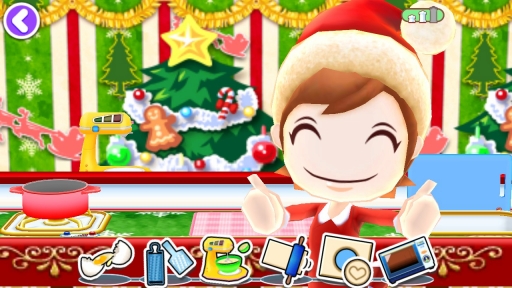 画像ギャラリー No.008のサムネイル画像 / 「クッキングママ おりょうりしましょ!」,クリスマスパックを12月3日に実装