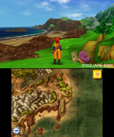画像ギャラリー No.001のサムネイル画像 / 3DS版「ドラゴンクエストVIII」，プロモーション映像第2弾が公開。パッケージ版には「DQM スーパーライト」で使えるコードも付属決定