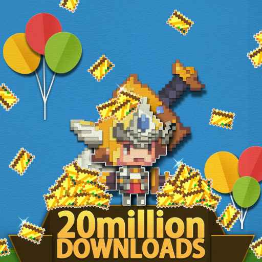 画像ギャラリー No.001のサムネイル画像 / 「クルセイダークエスト」が世界2000万DLを達成,新システム“名声”も実装
