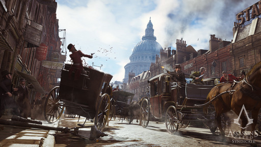画像ギャラリー No.006のサムネイル画像 / ［E3 2015］「Assassin’s Creed Syndicate」のディレクターに話を聞く。シングルプレイのみの仕様は，ストーリーに焦点を当てるため