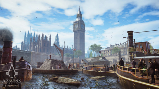 画像ギャラリー No.008のサムネイル画像 / ［E3 2015］「Assassin’s Creed Syndicate」のディレクターに話を聞く。シングルプレイのみの仕様は，ストーリーに焦点を当てるため