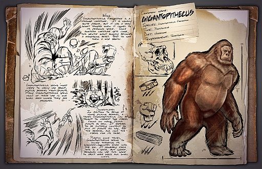 画像ギャラリー No.002のサムネイル画像 / 恐竜のいる世界が舞台のサバイバルゲーム「ARK: Survival Evolved」に，史上最大の霊長類「ギガントピテクス」が登場