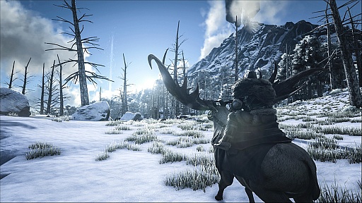 画像ギャラリー No.001のサムネイル画像 / 「ARK: Survival Evolved」の最新パッチで新環境の“雪原”と“湿地”が追加。ダイアウルフやオオツノシカも登場