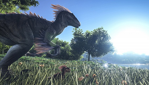 画像ギャラリー No.003のサムネイル画像 / 「ARK: Survival Evolved」に,恐竜育成システムが導入。また,新たに巨大海棲爬虫類のモササウルスが登場