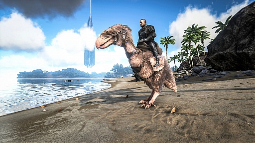画像ギャラリー No.003のサムネイル画像 / 古代生物が生息する世界でサバイバルする「ARK: Survival Evolved」のアップデート実施。グループ連携要素やグラップリングフック，新たな生物などが登場