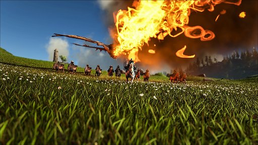 画像ギャラリー No.002のサムネイル画像 / ［E3 2017］「ARK: Survival Evolved」のPC版で配信された新大陸追加MOD「Ragnarok」は，まだ半分の完成度だった